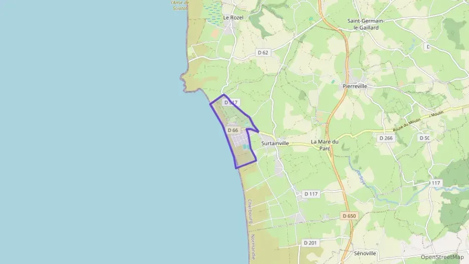 Maison 78 m² cinq pièces à vendre à Surtainville