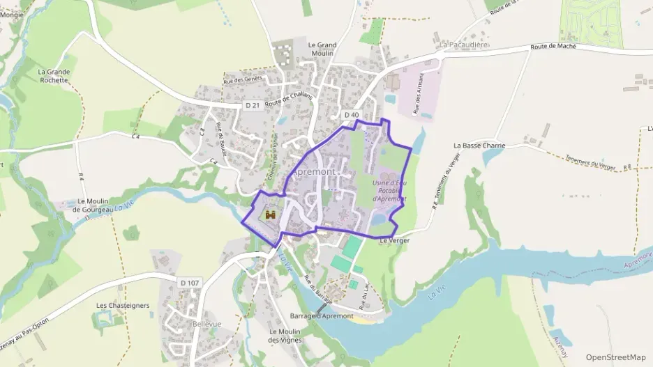 Maison 83 m² quatre pièces à vendre à Apremont