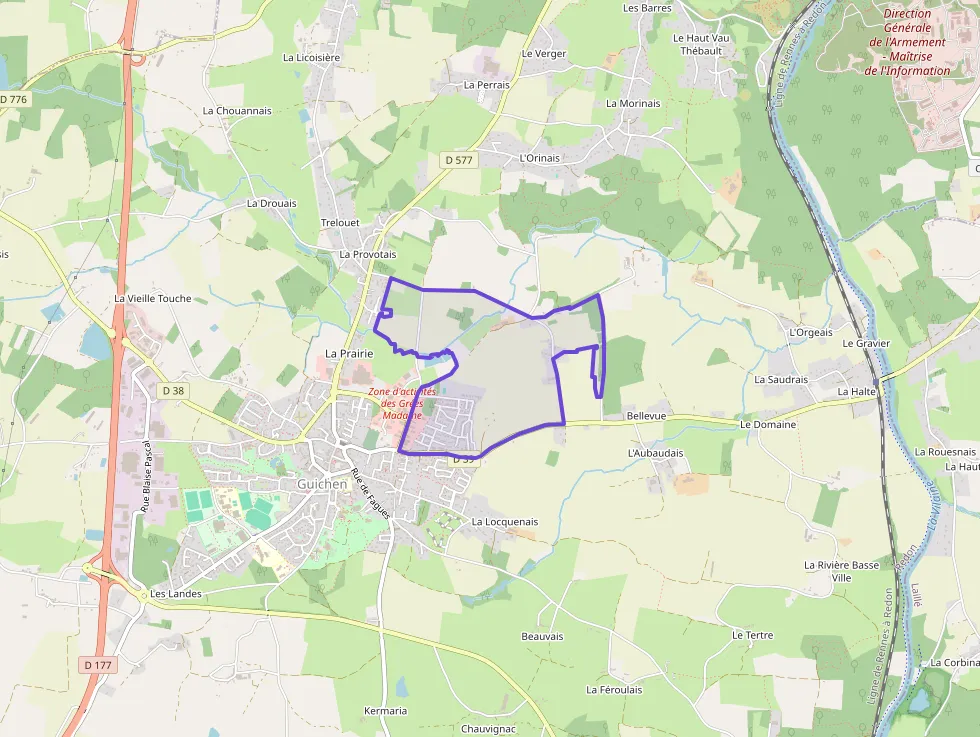 Maison 90 m² quatre pièces à vendre à Guichen