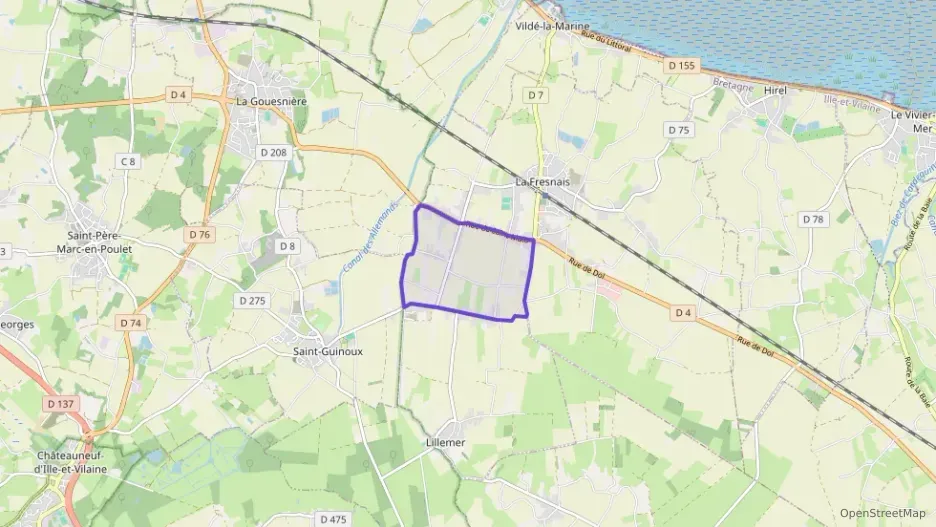 Maison 102 m² cinq pièces à vendre à La Fresnais