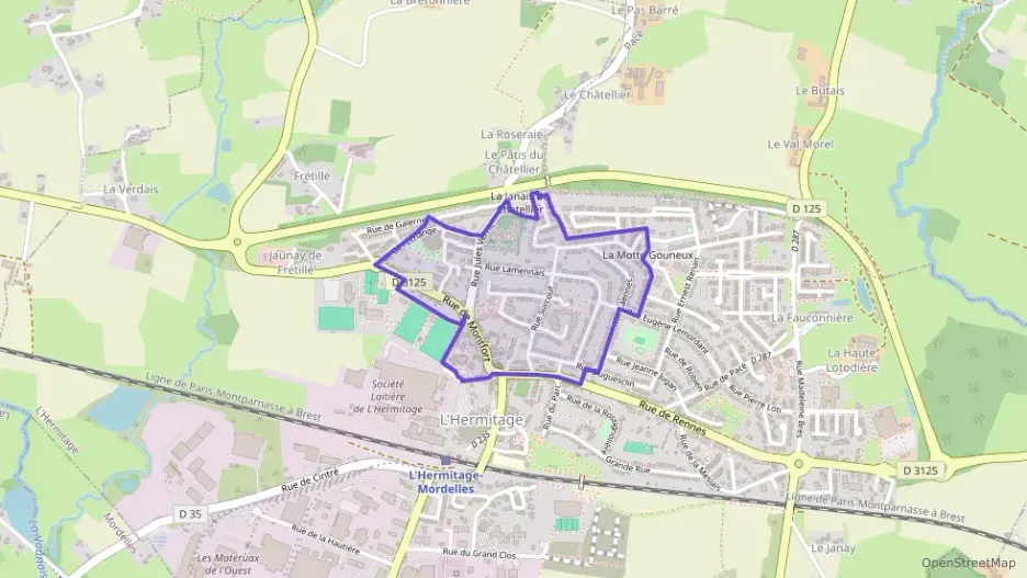 Maison 70 m² trois pièces à vendre à L`Hermitage