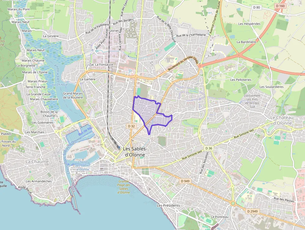 Maison 68 m² quatre pièces à vendre à Les Sables-d`Olonne