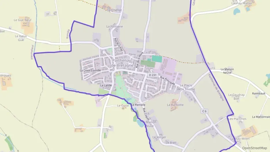 Maison 100 m² quatre pièces à vendre à Parthenay-de-Bretagne Maison 100 m² quatre pièces à vendre à Parthenay-de-Bretagne