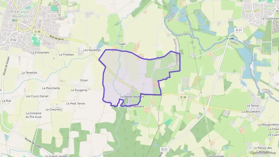 Maison 54 m² trois pièces à vendre à Bréal-sous-Montfort Maison 54 m² trois pièces à vendre à Bréal-sous-Montfort