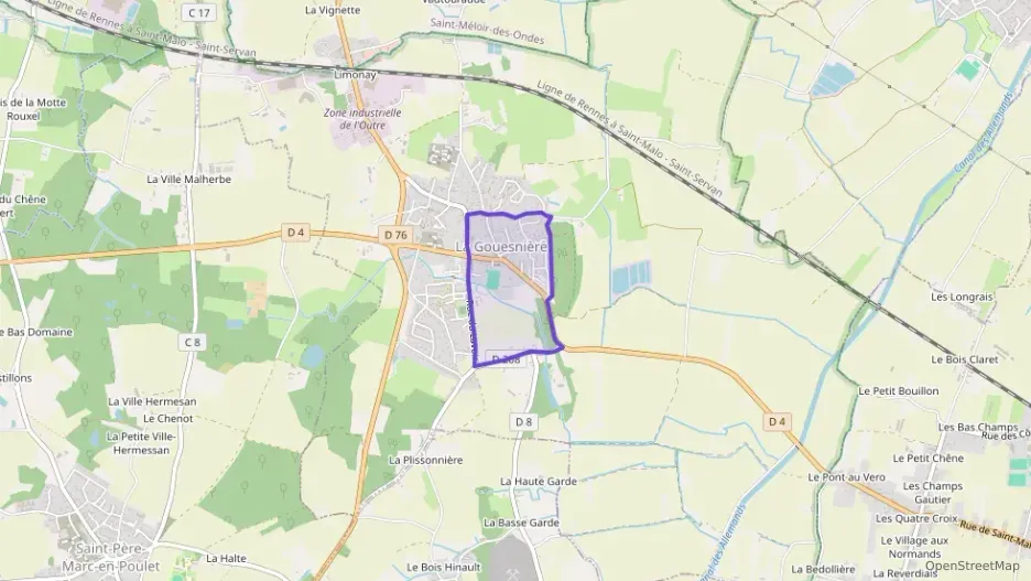 Maison 74 m² quatre pièces à vendre à La Gouesnière