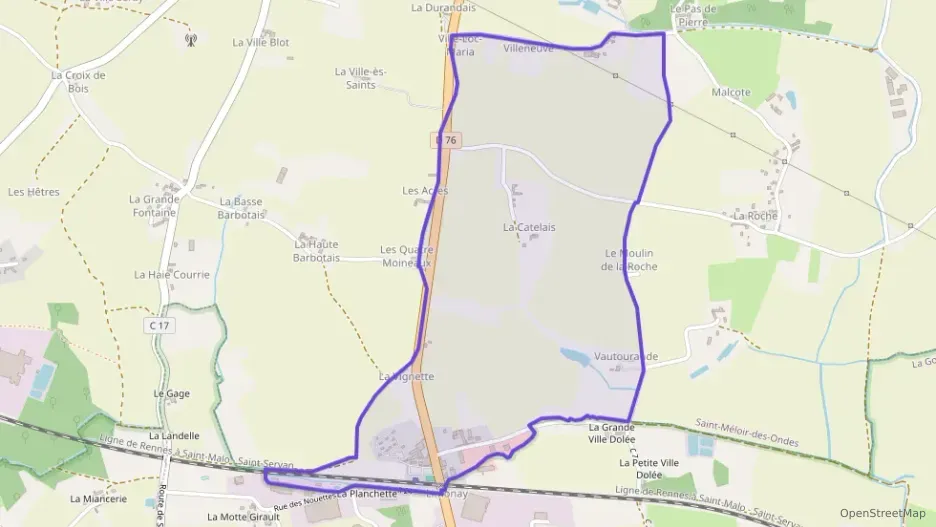 Maison 65 m² trois pièces à vendre à Saint-Méloir-des-Ondes