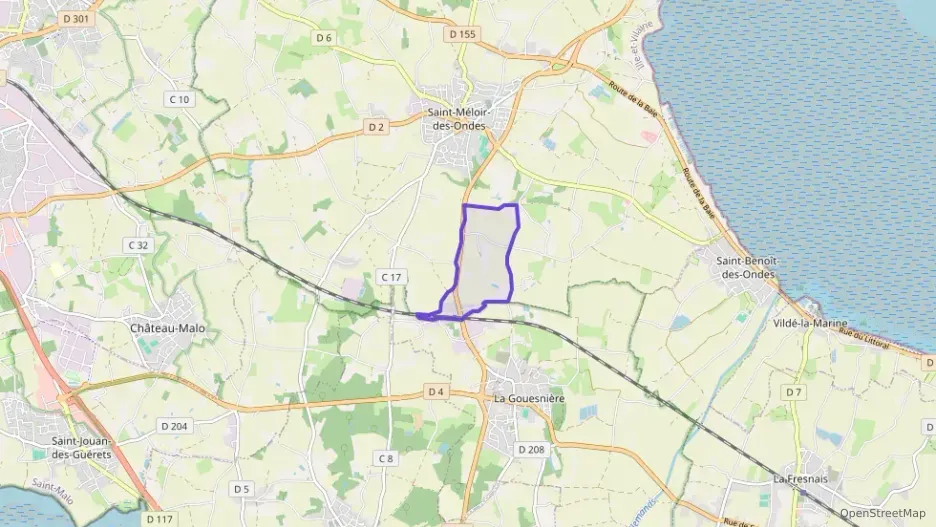 Maison 65 m² trois pièces à vendre à Saint-Méloir-des-Ondes