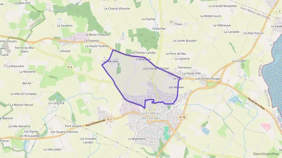 Maison 120 m² quatre pièces à vendre à Saint-Méloir-des-Ondes