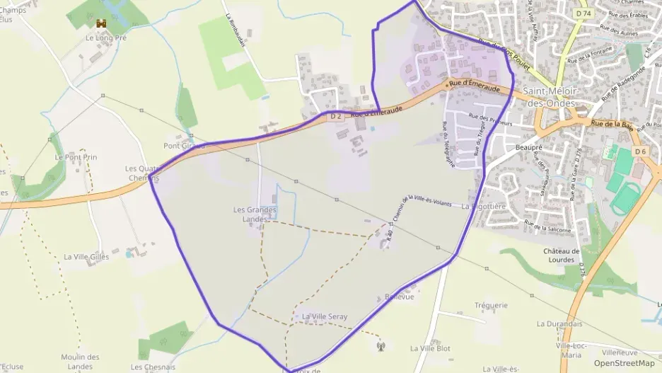 Maison 103 m² cinq pièces à vendre à Saint-Méloir-des-Ondes Maison 103 m² cinq pièces à vendre à Saint-Méloir-des-Ondes