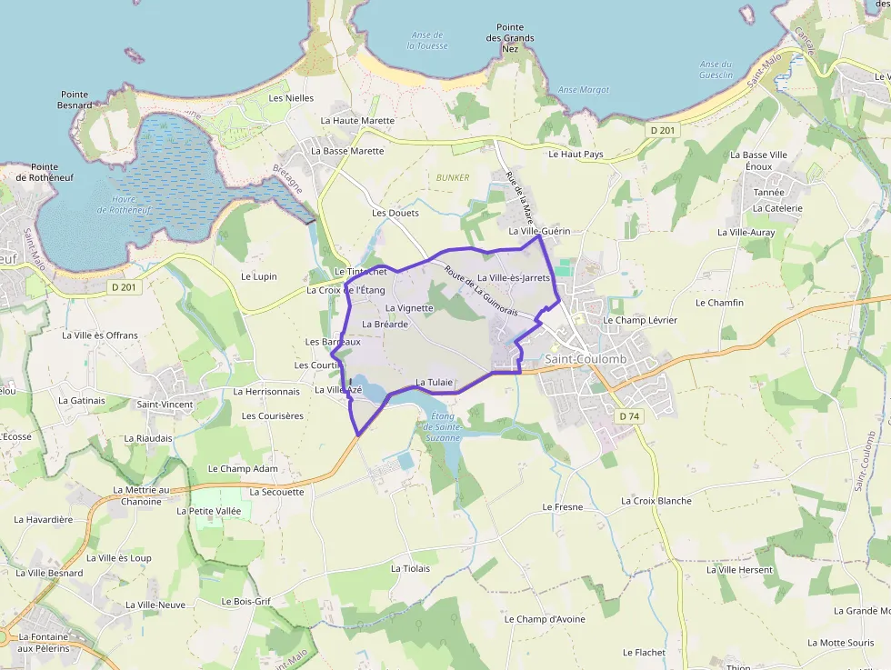 Maison 74 m² trois pièces à vendre à Saint-Coulomb