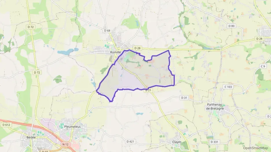 Maison 120 m² cinq pièces à vendre à Romillé