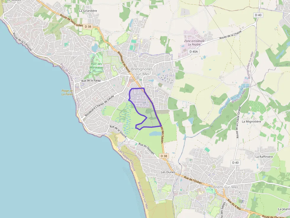 Maison 59 m² trois pièces à vendre à Bretignolles-sur-Mer