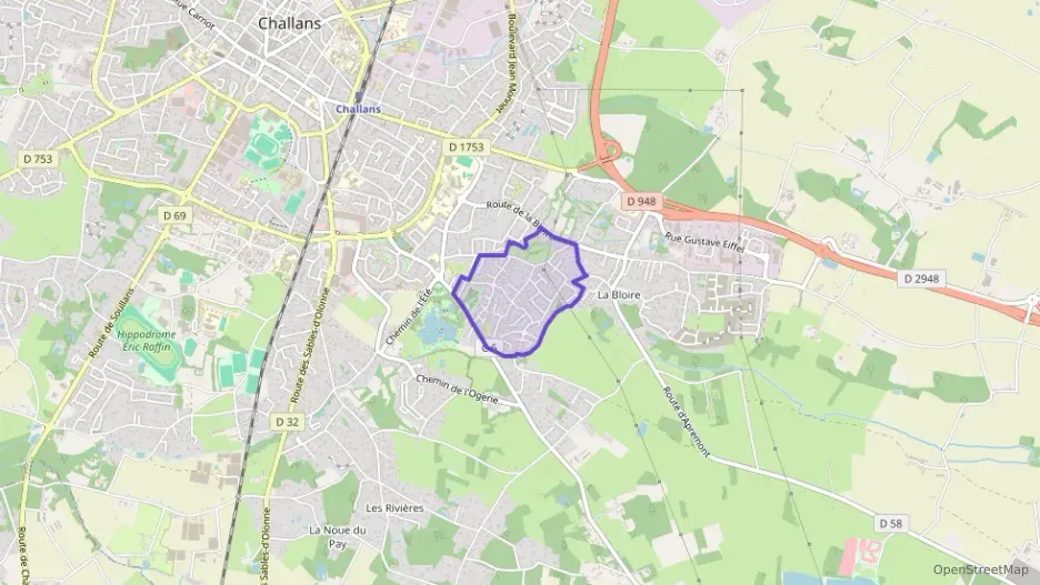 Maison 91 m² quatre pièces à vendre à Challans