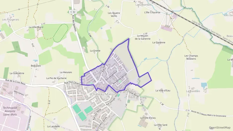 Maison 89 m² quatre pièces à vendre à Saint-Malo