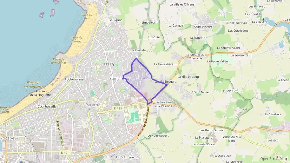 Maison 59 m² trois pièces à vendre à Saint-Malo