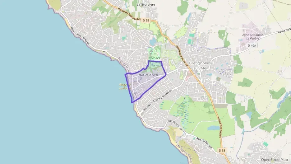 Maison 80 m² quatre pièces à vendre à Bretignolles-sur-Mer