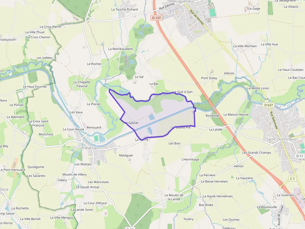 Maison 85 m² quatre pièces à vendre à Trévérien