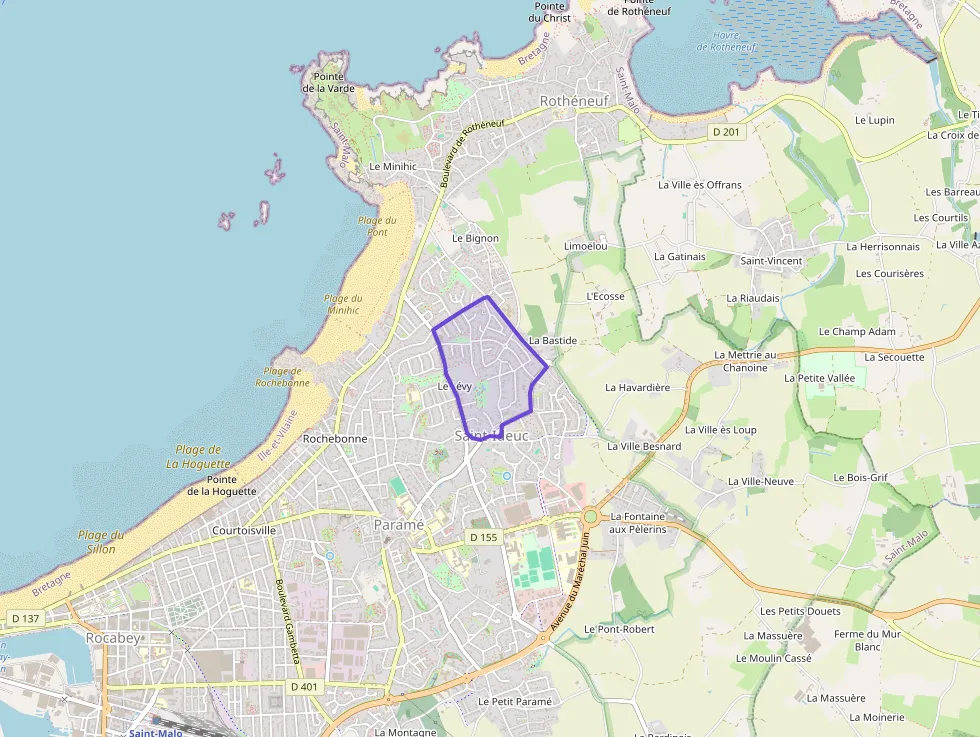 Maison 80 m² quatre pièces à vendre à Saint-Malo