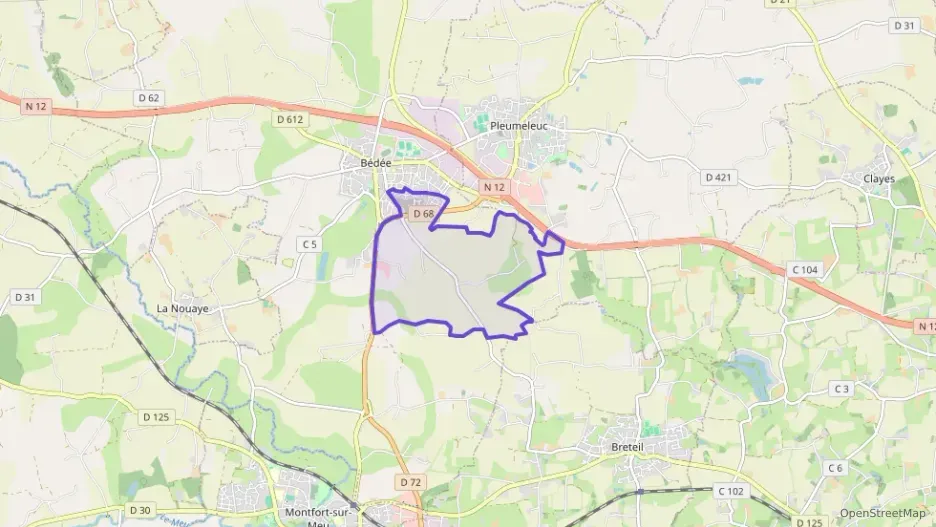 Maison 105 m² cinq pièces à vendre à Bédée