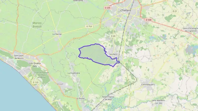 Maison 156 m² quatre pièces à vendre à Soullans