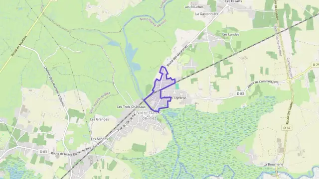 Maison 103 m² quatre pièces à vendre à Notre-Dame-de-Riez