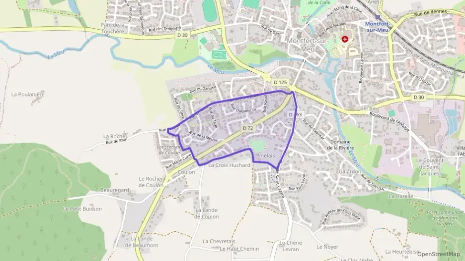 Maison 131 m² cinq pièces à vendre à Montfort-sur-Meu Maison 131 m² cinq pièces à vendre à Montfort-sur-Meu