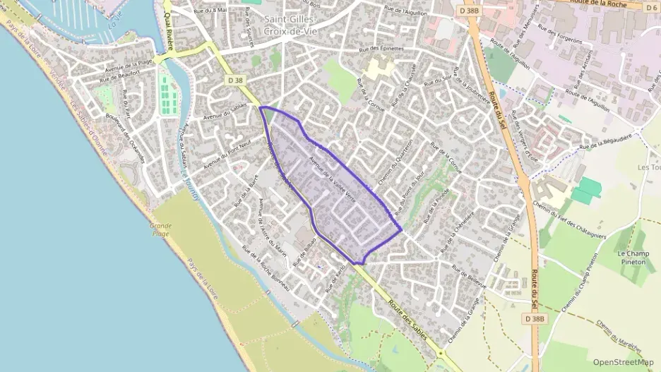 Maison 96 m² quatre pièces à vendre à Saint-Gilles-Croix-de-Vie