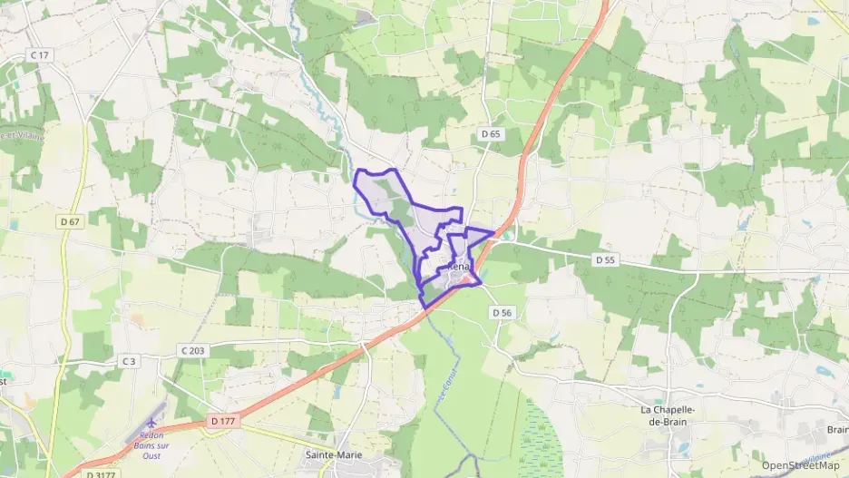 Maison 92 m² cinq pièces à vendre à Renac Maison 92 m² cinq pièces à vendre à Renac