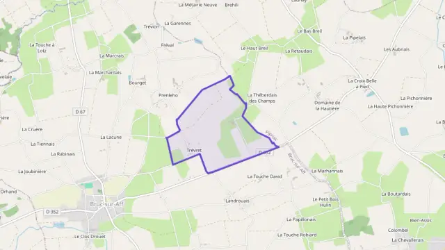 Maison 61 m² trois pièces à vendre à Bruc-sur-Aff