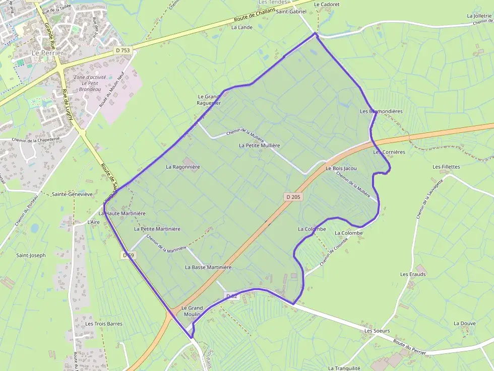 Maison 72 m² trois pièces à vendre à Le Perrier