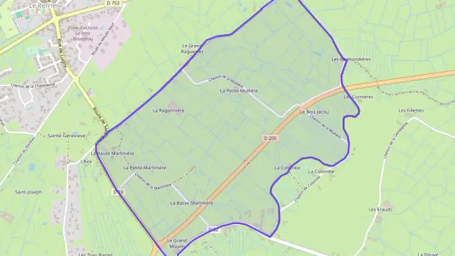 Maison 72 m² trois pièces à vendre à Le Perrier