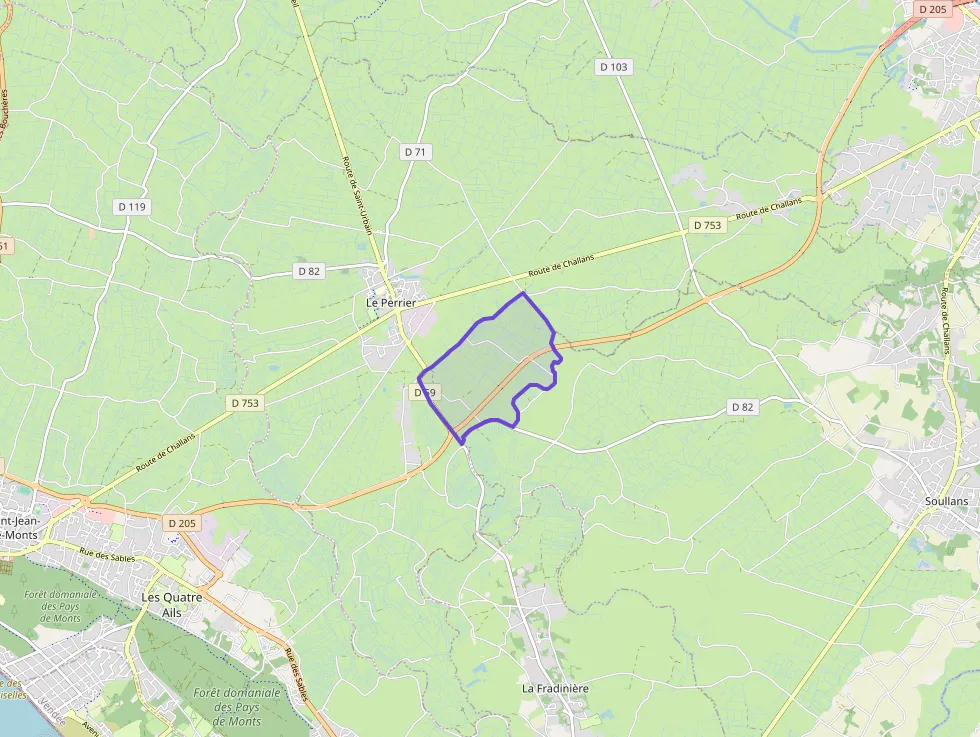 Maison 72 m² trois pièces à vendre à Le Perrier