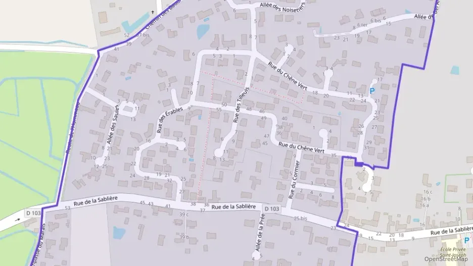 Maison 90 m² quatre pièces à vendre à Saint-Urbain