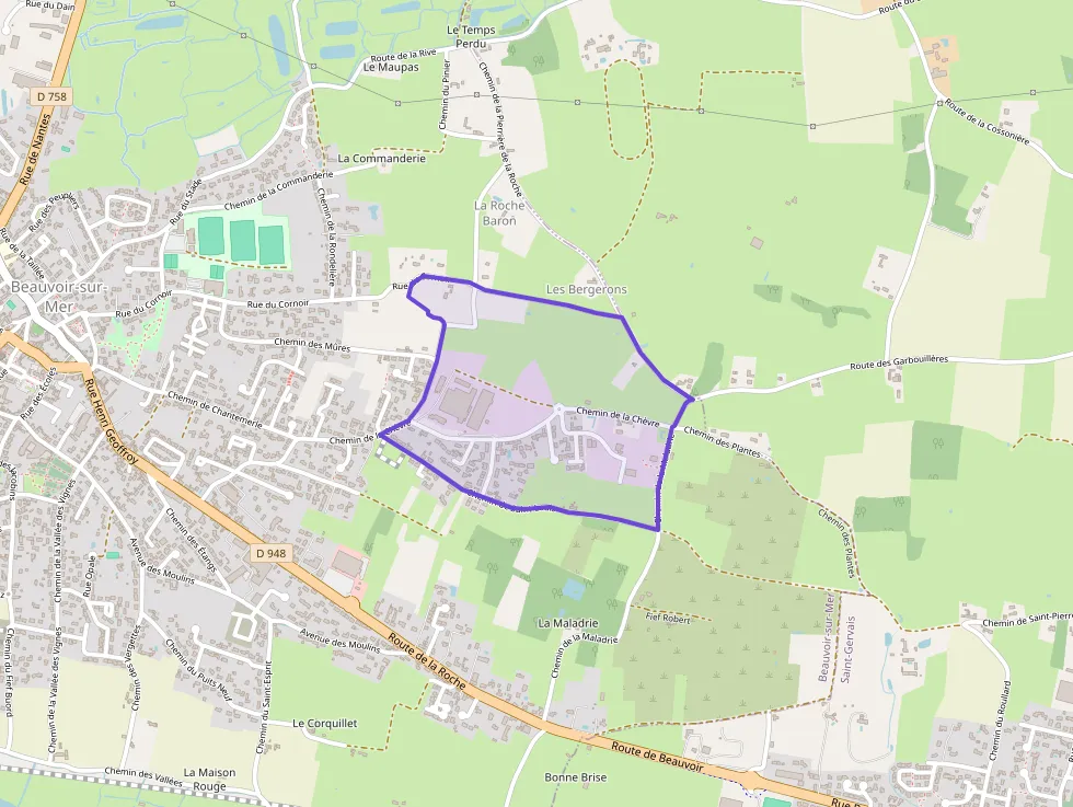 Maison 69 m² quatre pièces à vendre à Beauvoir-sur-Mer