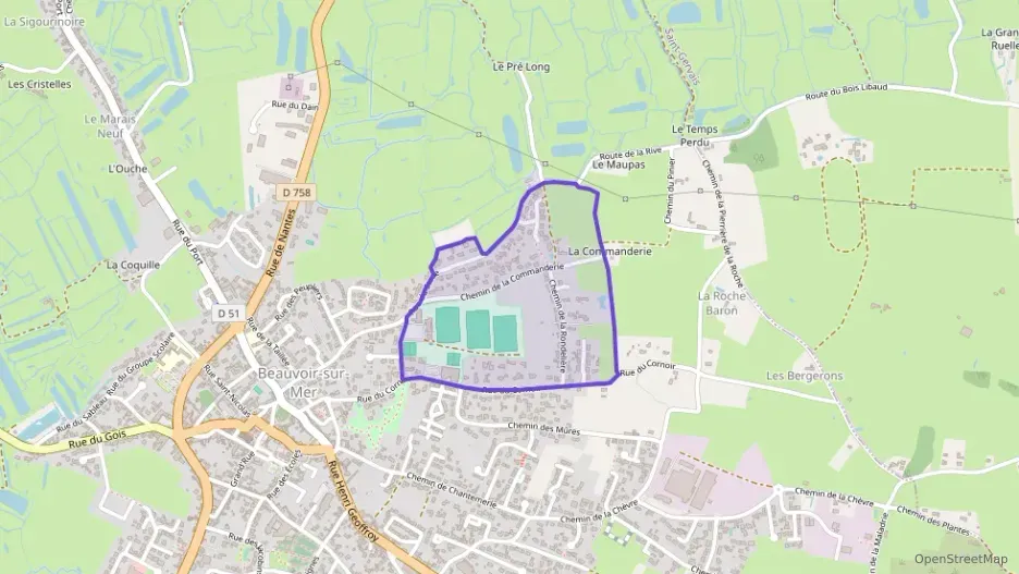 Maison 98 m² cinq pièces à vendre à Beauvoir-sur-Mer Maison 98 m² cinq pièces à vendre à Beauvoir-sur-Mer