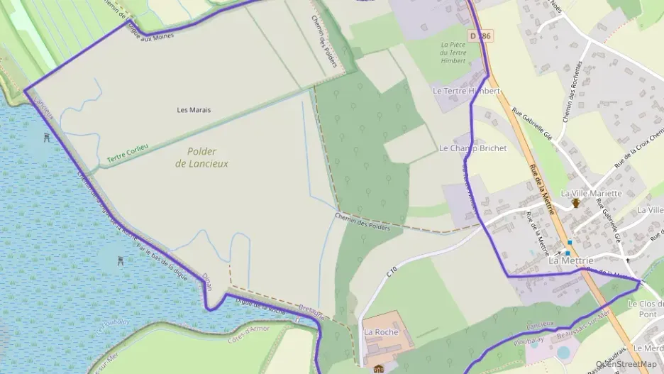 Maison 100 m² quatre pièces à vendre à Lancieux