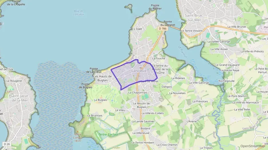Maison 200 m² six pièces à vendre à Lancieux Maison 200 m² six pièces à vendre à Lancieux