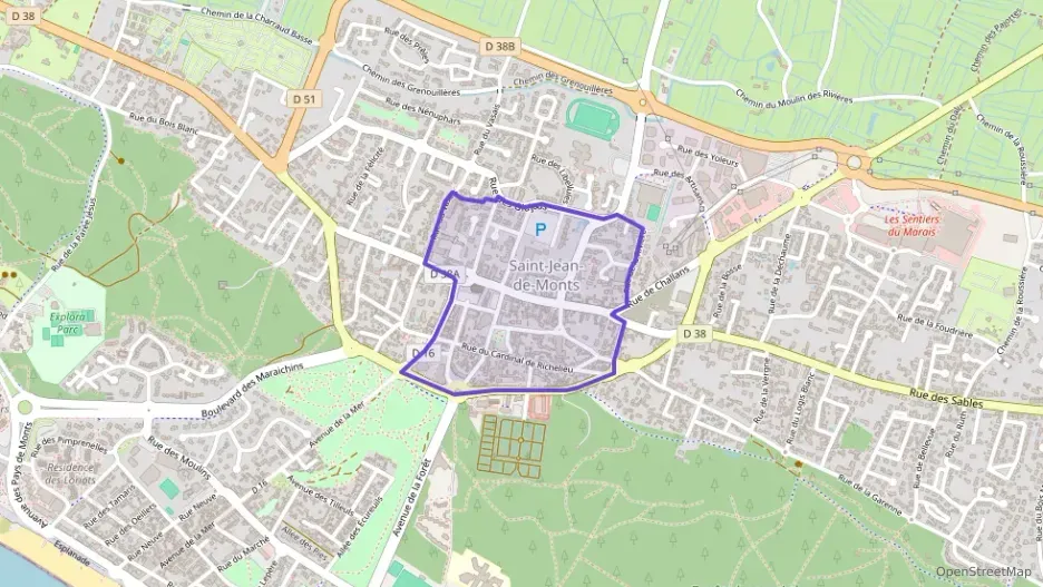 Maison 99 m² quatre pièces à vendre à Saint-Jean-de-Monts