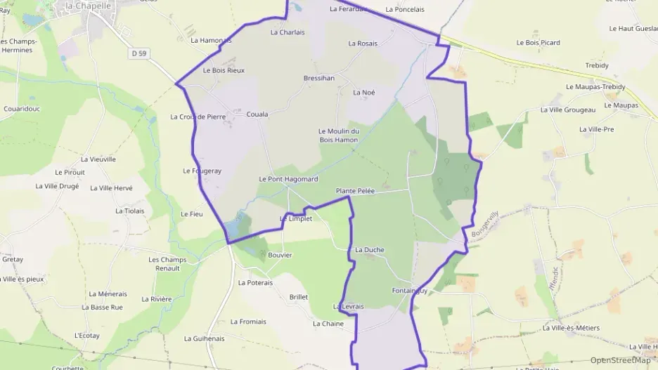 Maison 114 m² quatre pièces à vendre à Saint-Onen-la-Chapelle