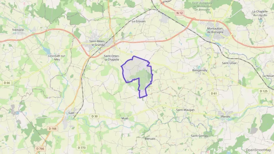 Maison 114 m² quatre pièces à vendre à Saint-Onen-la-Chapelle