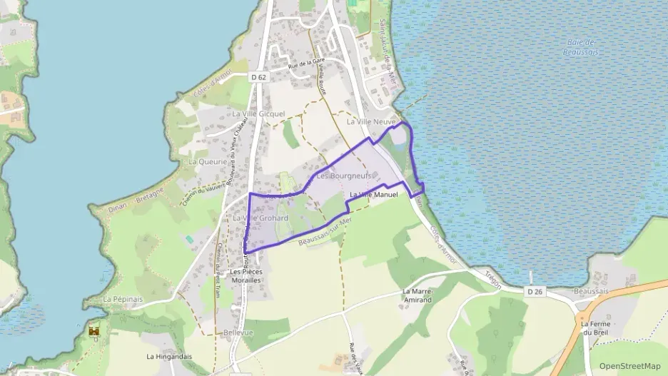 Maison 110 m² quatre pièces à vendre à Saint-Jacut-de-la-Mer