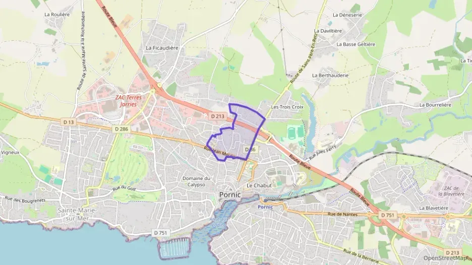 Maison 90 m² quatre pièces à vendre à Pornic Maison 90 m² quatre pièces à vendre à Pornic