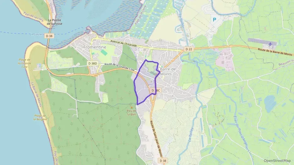 Maison 80 m² quatre pièces à vendre à La Barre-de-Monts