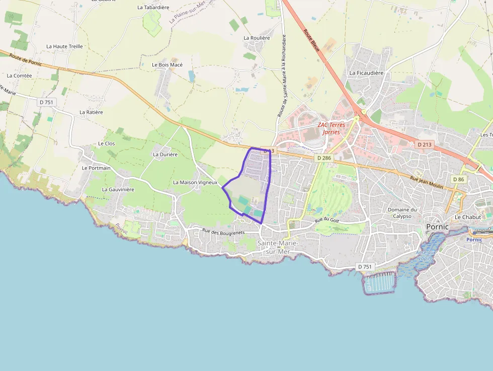 Maison 89 m² quatre pièces à vendre à Pornic