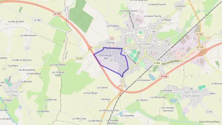 Maison 78 m² trois pièces à vendre à Saint-Méen-le-Grand