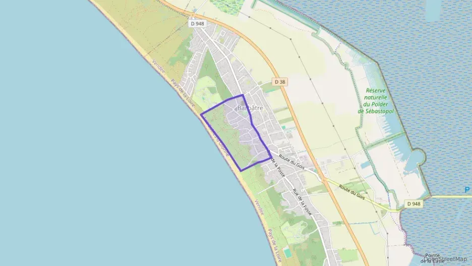 Maison 76 m² trois pièces à vendre à Barbâtre
