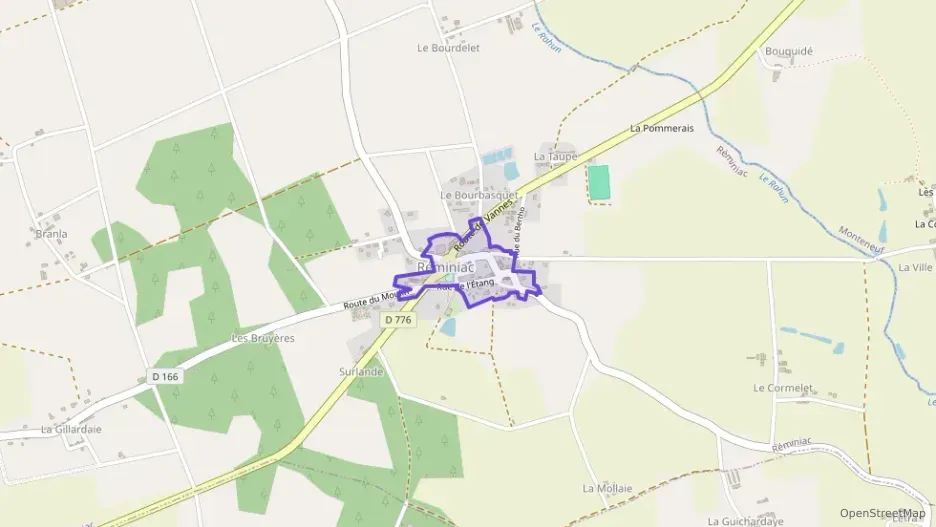 Maison 80 m² trois pièces à vendre à Réminiac Maison 80 m² trois pièces à vendre à Réminiac