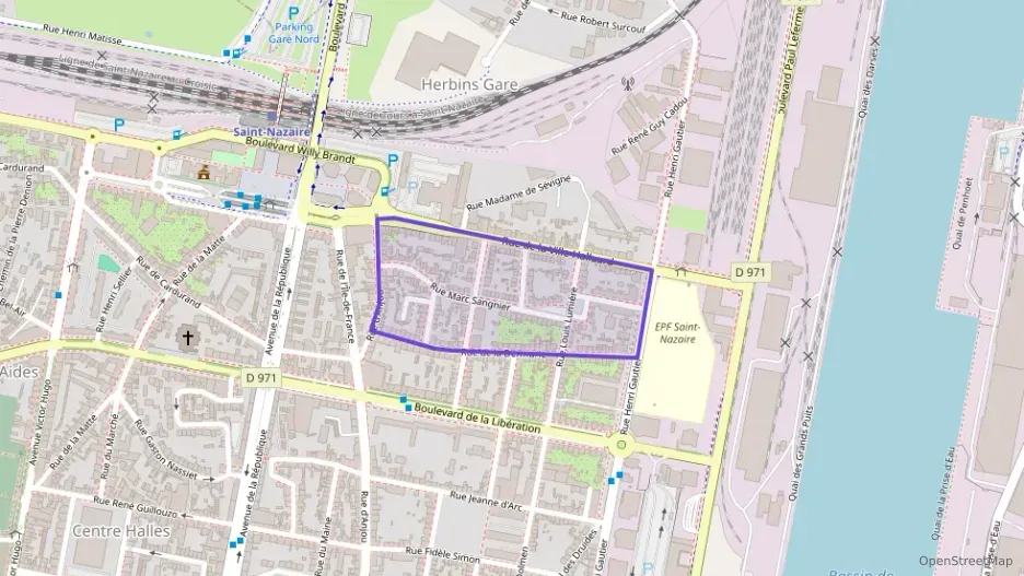 Maison 72 m² trois pièces à vendre à Saint-Nazaire