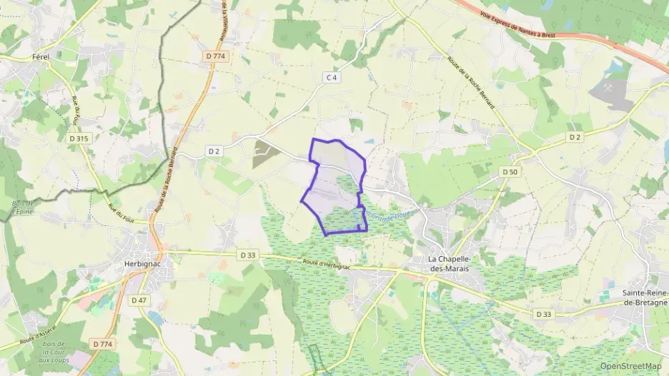 Maison 91 m² quatre pièces à vendre à Herbignac Maison 91 m² quatre pièces à vendre à Herbignac