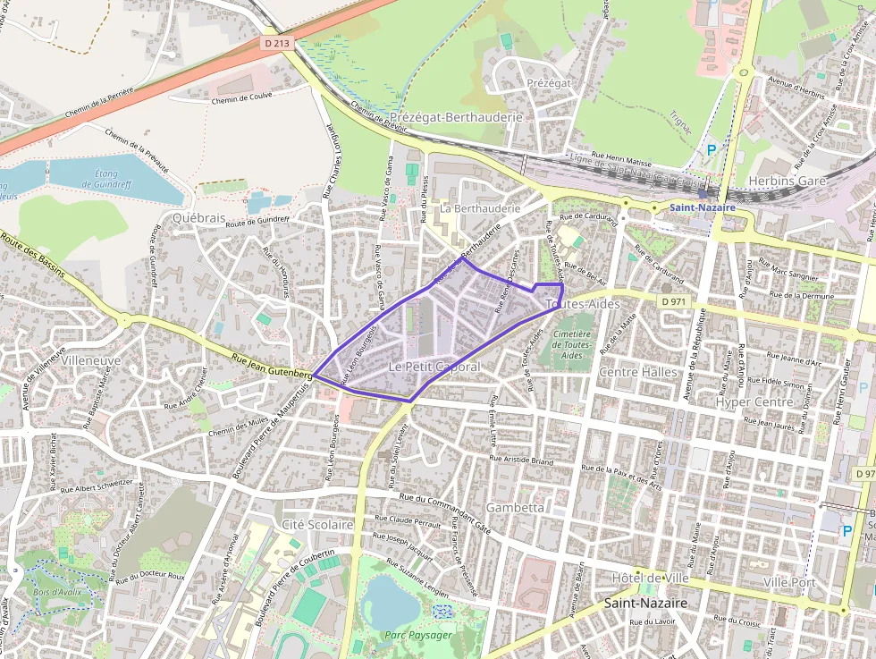 Maison 86 m² quatre pièces à vendre à Saint-Nazaire